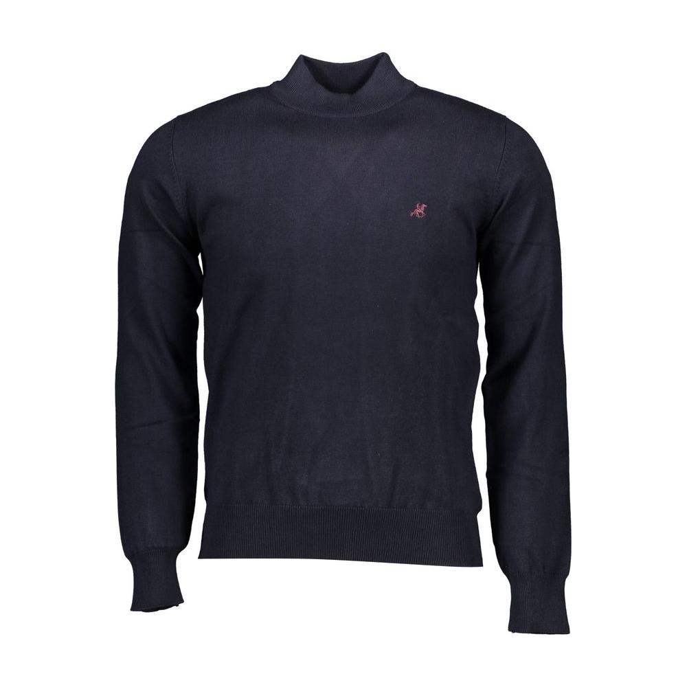 U.S. Grand Polo Blue Nylon Sweater U.S. Grand Polo