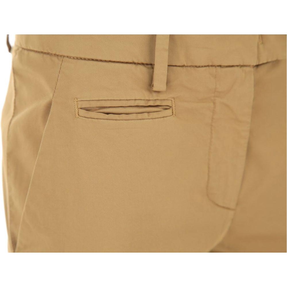 Dondup Brown Cotton Jeans & Pant Dondup