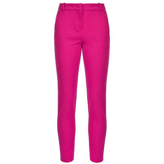 Fuchsia Viscose Jeans & Pant