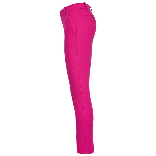 Fuchsia Viscose Jeans & Pant