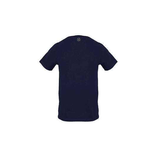 Plein Sport Blue Cotton Men T-Shirt Plein Sport