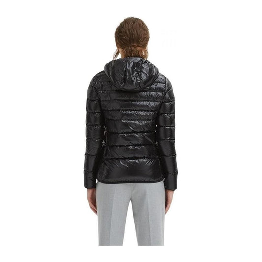 Centogrammi Black Nylon Women Jacket Centogrammi