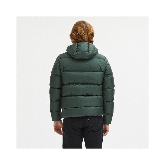 Centogrammi Green Nylon Men Jacket Centogrammi