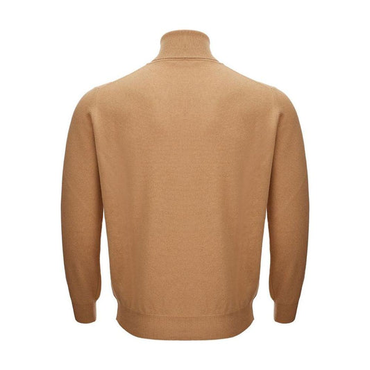 KANGRA Elegant Woolen Brown Sweater for Men KANGRA