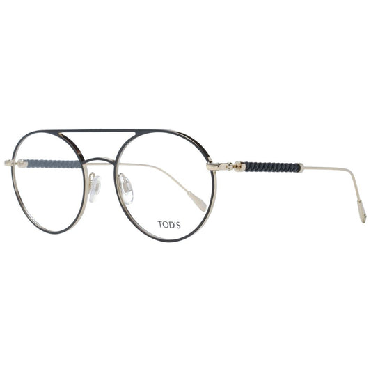 Tod's Black Metal Glasses (Frames) Tod's