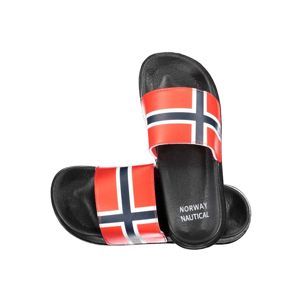 Norway 1963 Black PLASTICA Sandal Norway 1963