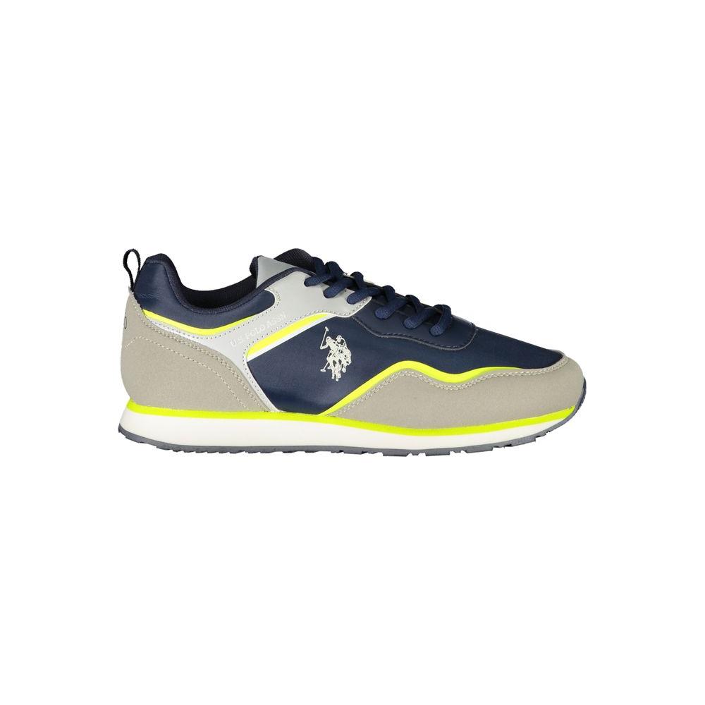 U.S. POLO ASSN. Blue Polyester Sneaker U.S. POLO ASSN.