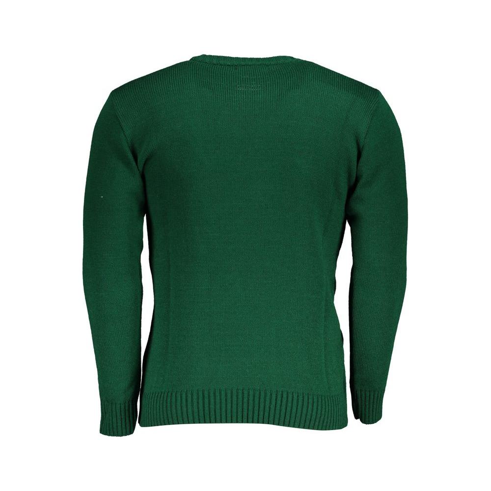 U.S. Grand Polo Green Fabric Sweater U.S. Grand Polo