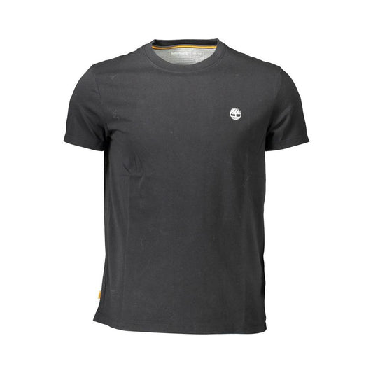 Black Cotton T-Shirt