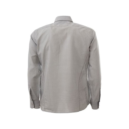 Tom Ford Elegant Cotton Gray Shirt for Men Tom Ford