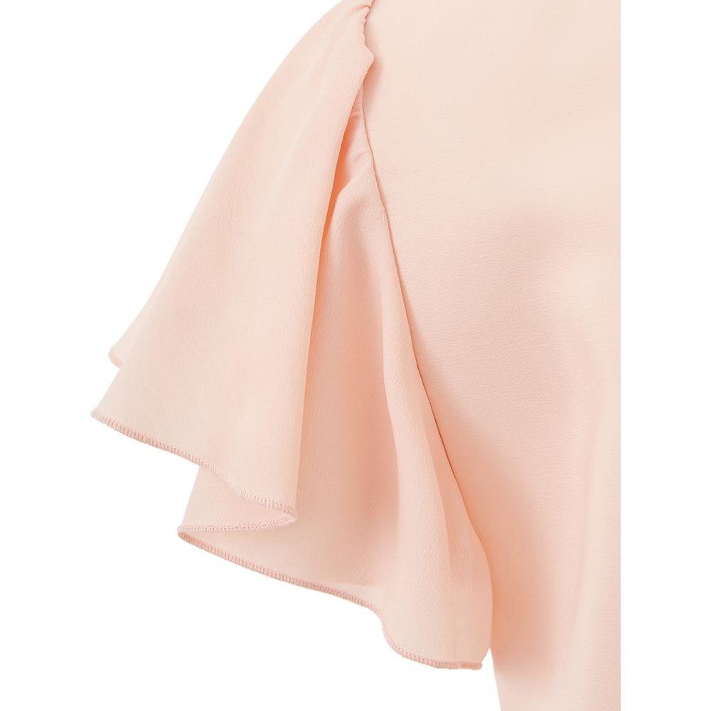 Lardini Elegant Pink Acetate Dress Lardini