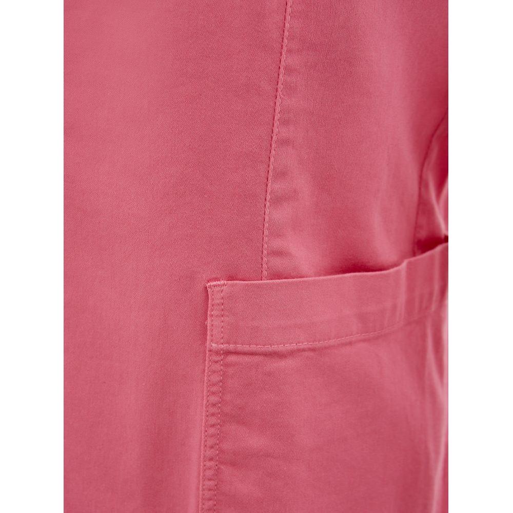 Lardini Elegant Pink Cotton Jacket for Her Lardini