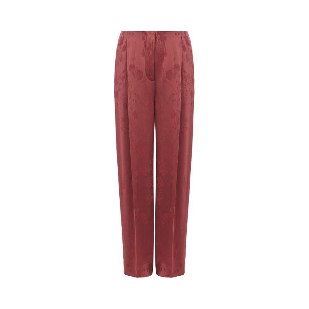 Lardini Elegant Red Tailored Pants Lardini