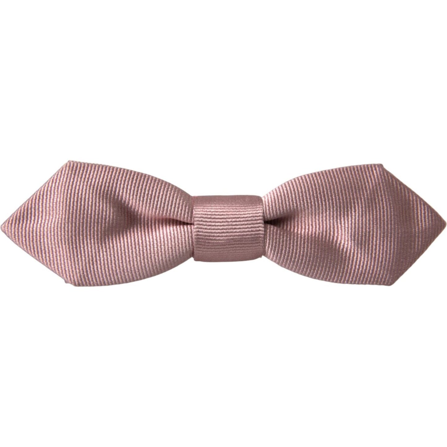 Dolce & Gabbana Pink Silk Adjustable Neck Men Bow Tie Dolce & Gabbana