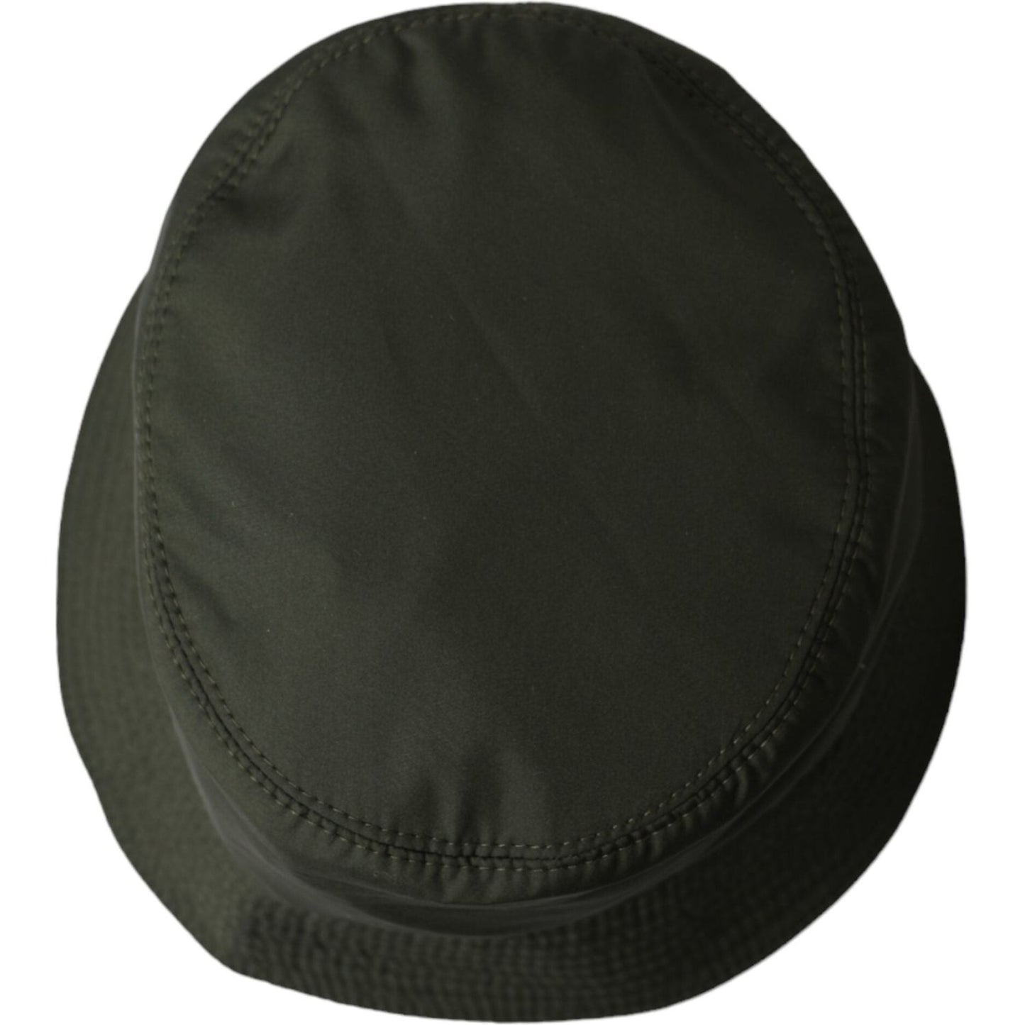 Dolce & Gabbana Army Green Polyester Cap Bucket Hat Men Dolce & Gabbana