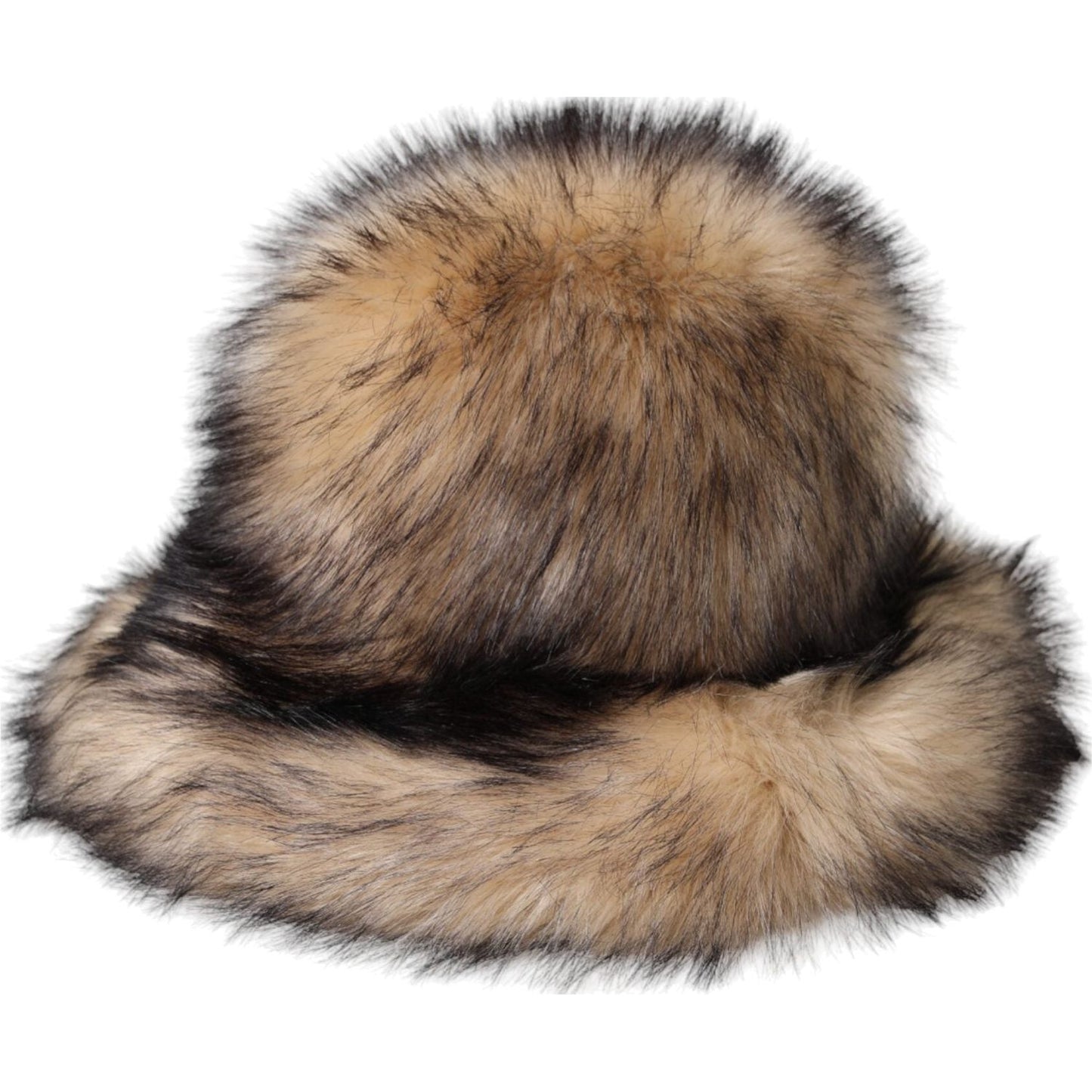 Dolce & Gabbana Brown Faux Fur Modacrylic Fedora Hat Dolce & Gabbana