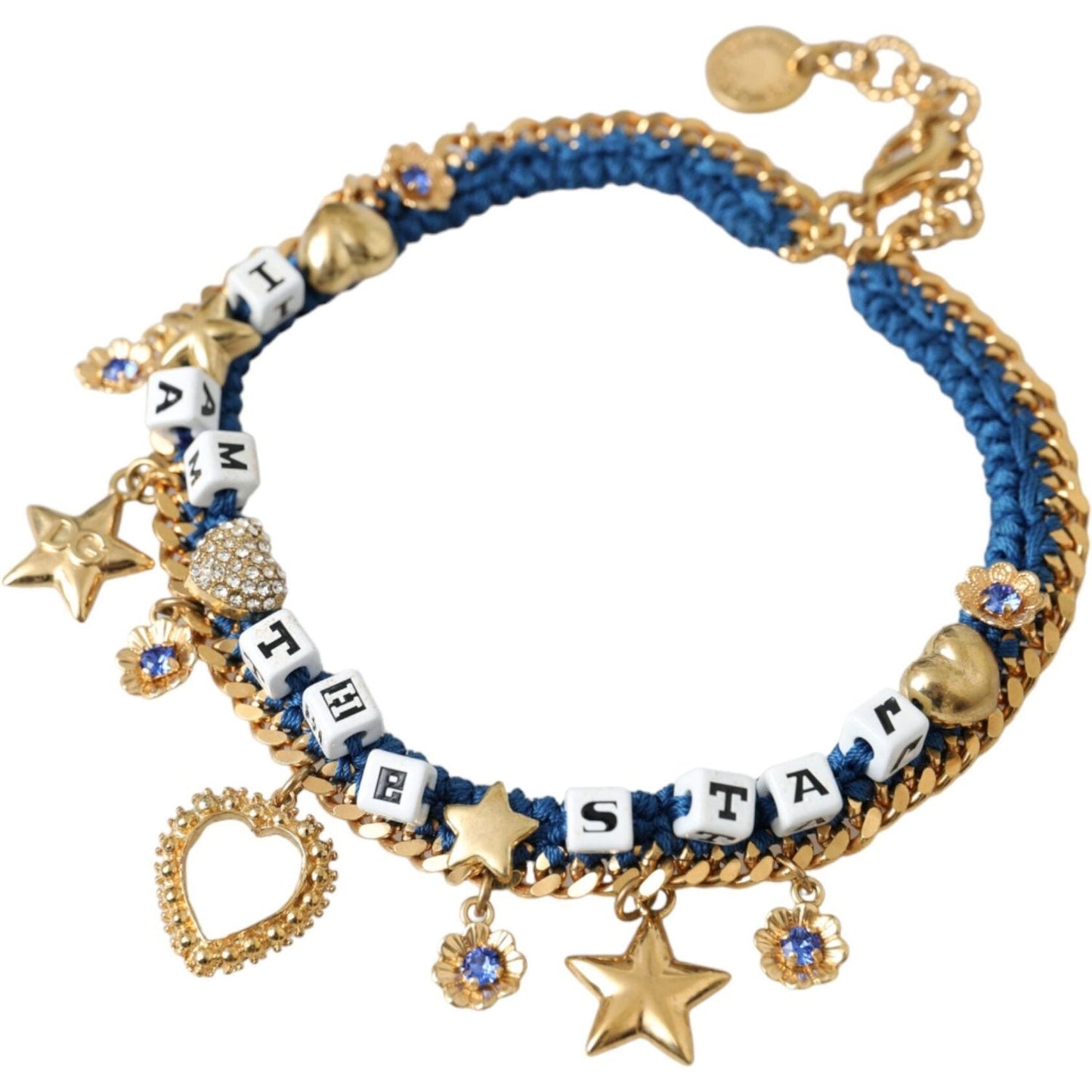 Dolce & Gabbana Gold Tone Brass Chain Iam The Star Bracelet Bracelet Dolce & Gabbana