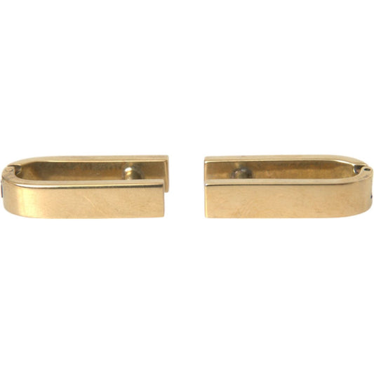 Gold Plated Metal Brass Pin Men Cufflinks