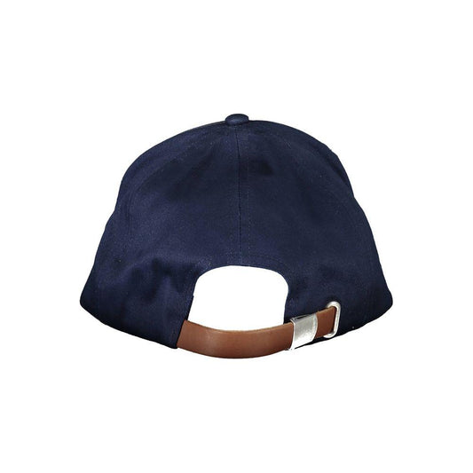 La Martina Blue Cotton Hats & Cap La Martina