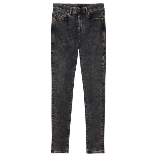 Diesel Black Cotton Jeans & Pant Diesel