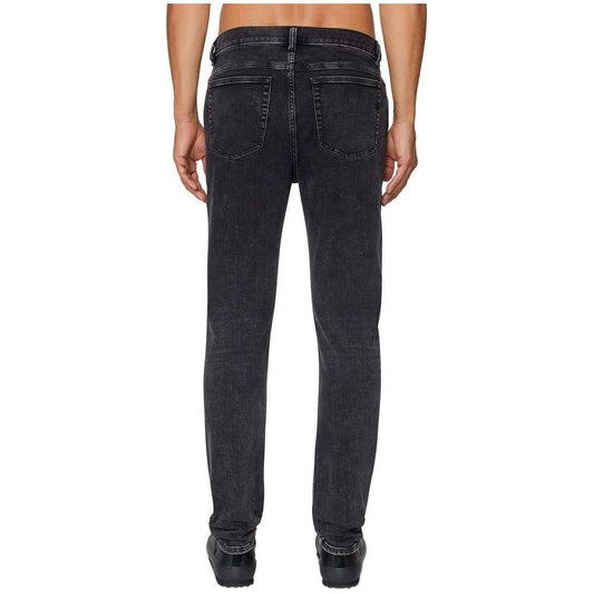 Diesel Black Cotton Jeans & Pant Diesel