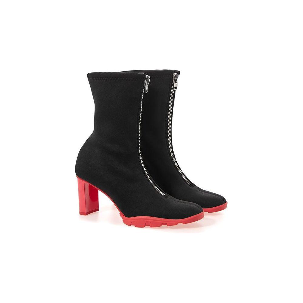 Alexander McQueen Black Neoprene Boot Alexander McQueen