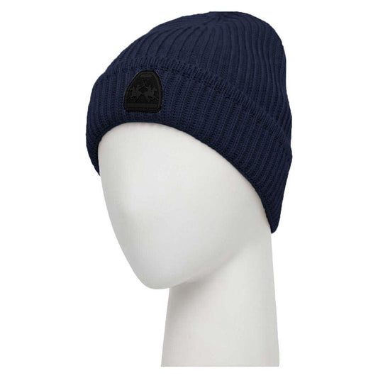 La Martina Blue Acrylic Men Beanie La Martina