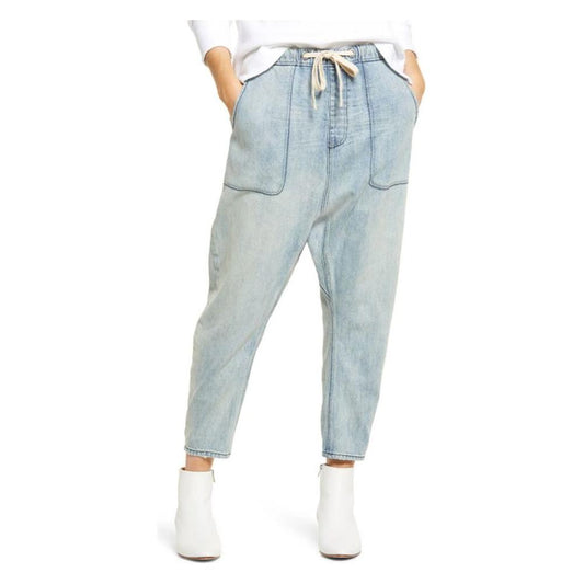 Blue Cotton Jeans & Pant