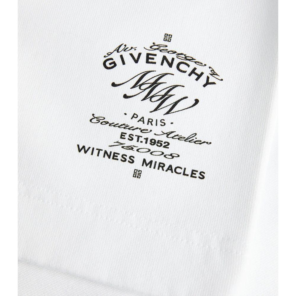 Givenchy White Cotton Men Short Givenchy