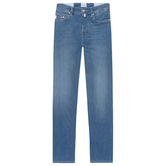 Tramarossa Light Blue Cotton Jeans & Pant Tramarossa