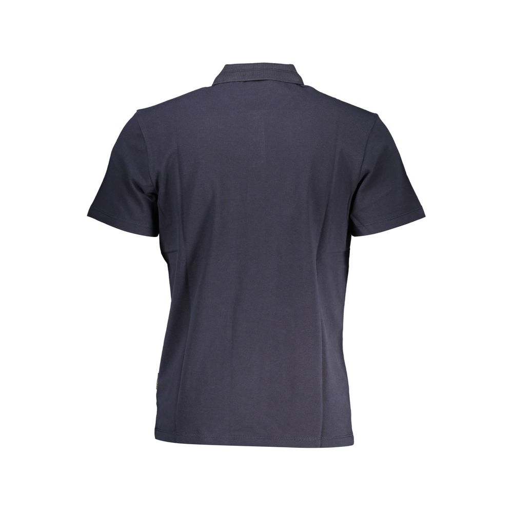 Napapijri Blue Cotton Polo Shirt Napapijri