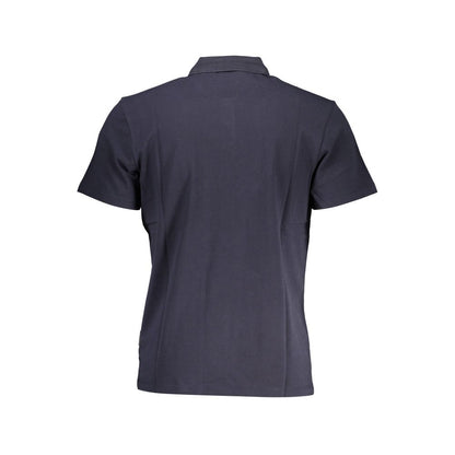 Napapijri Blue Cotton Polo Shirt Napapijri