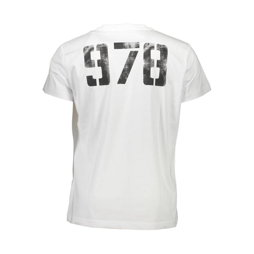 Diesel White Cotton Men T-Shirt Diesel