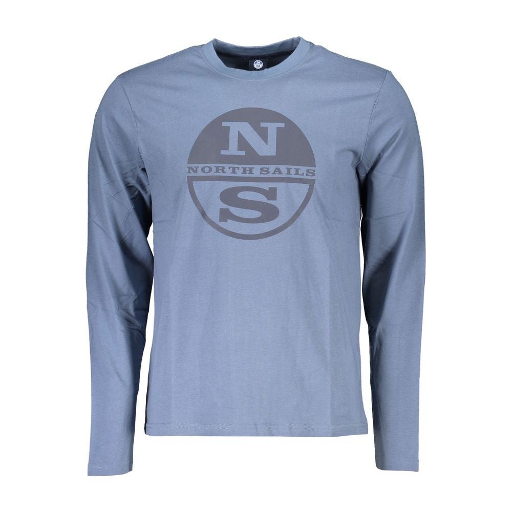 North Sails Blue Cotton T-Shirt