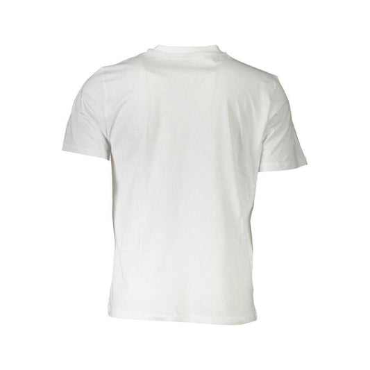 North Sails White Cotton Men T-Shirt North Sails