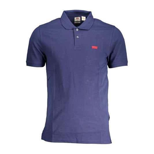 Levi's Blue Cotton Men Polo Levi's