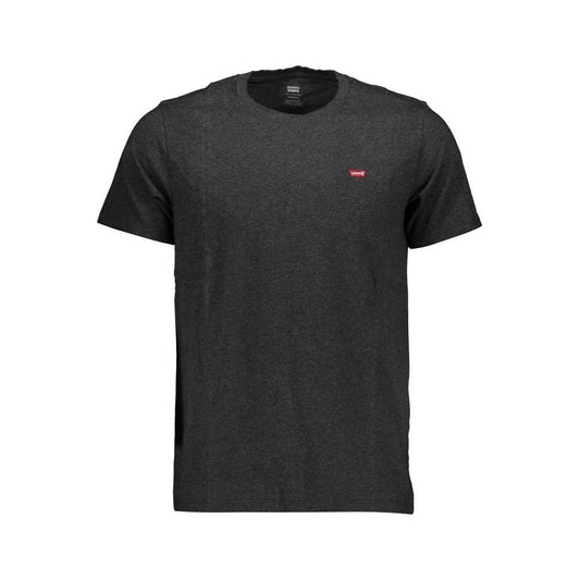 Levi's Gray Cotton Men T-Shirt Levi's