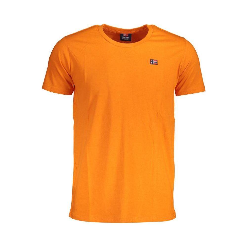 Norway 1963 Orange Cotton T-Shirt Norway 1963