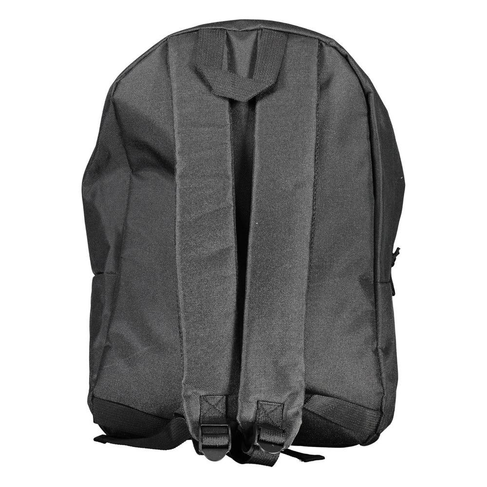 Black Polyester Backpack