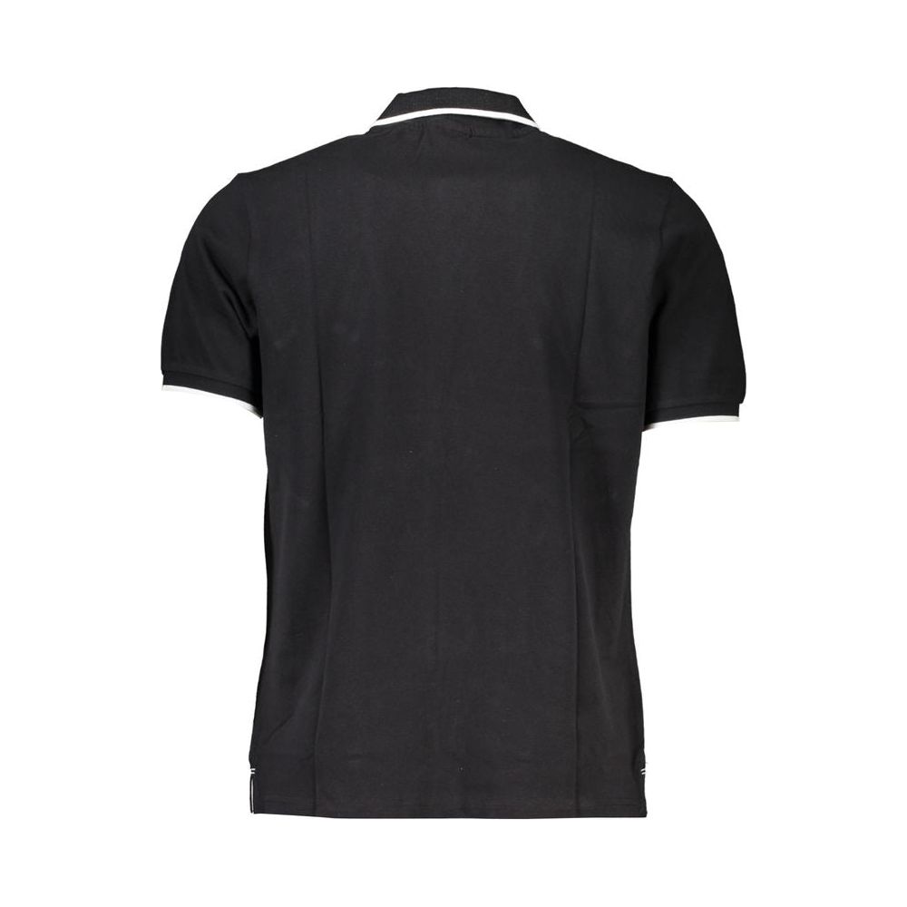 North Sails Black Cotton Polo Shirt