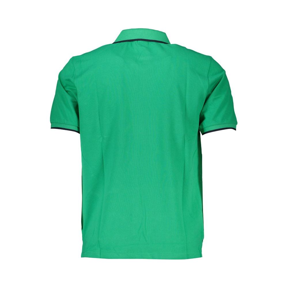 North Sails Green Cotton Polo Shirt