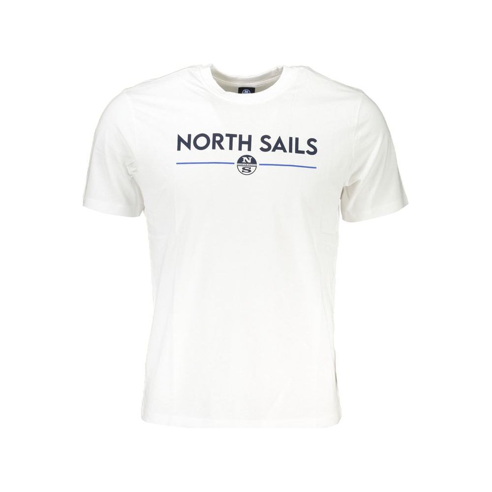 North Sails White Cotton T-Shirt