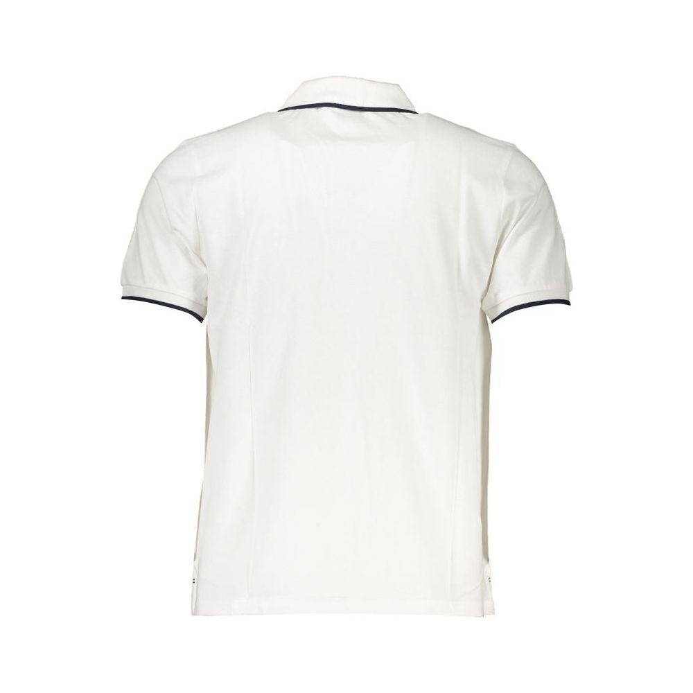 North Sails White Cotton Polo Shirt