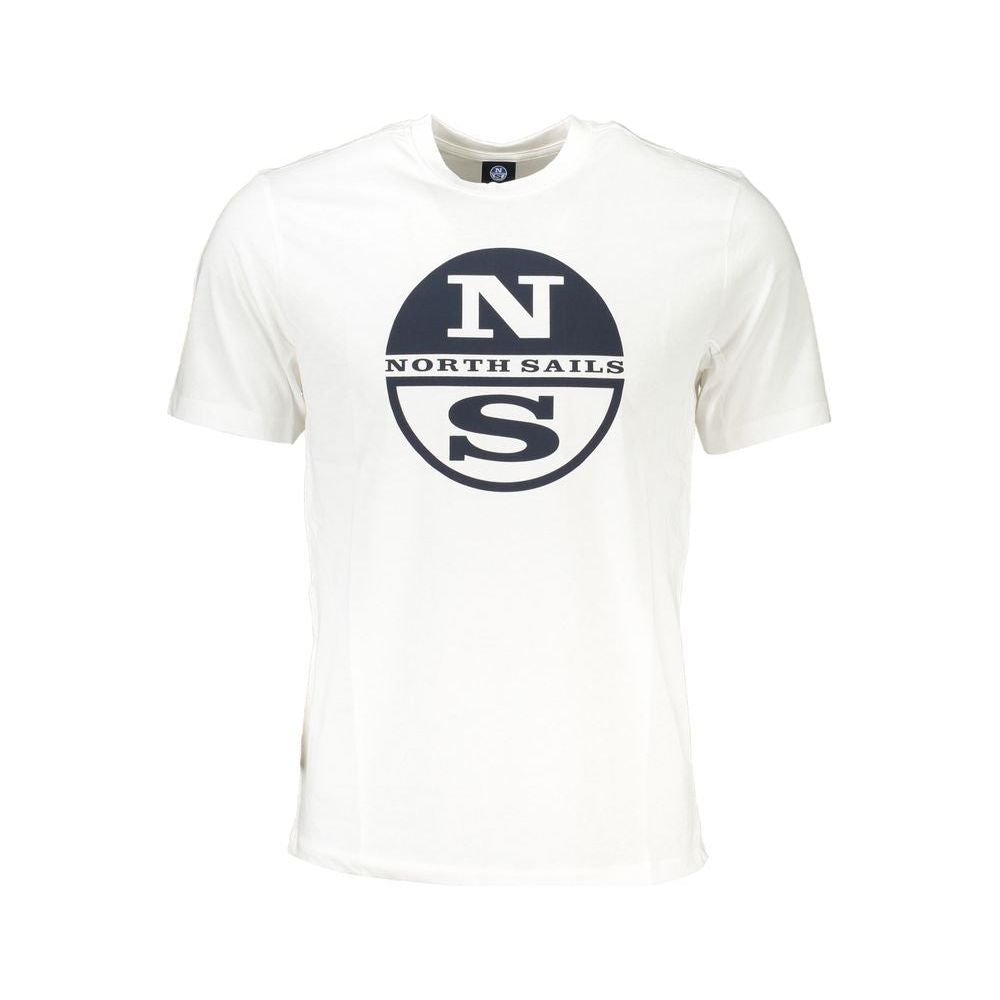 North Sails White Cotton T-Shirt