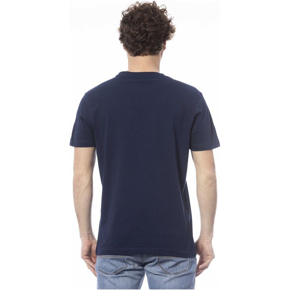 Invicta Blue Cotton Men's T-Shirt Invicta