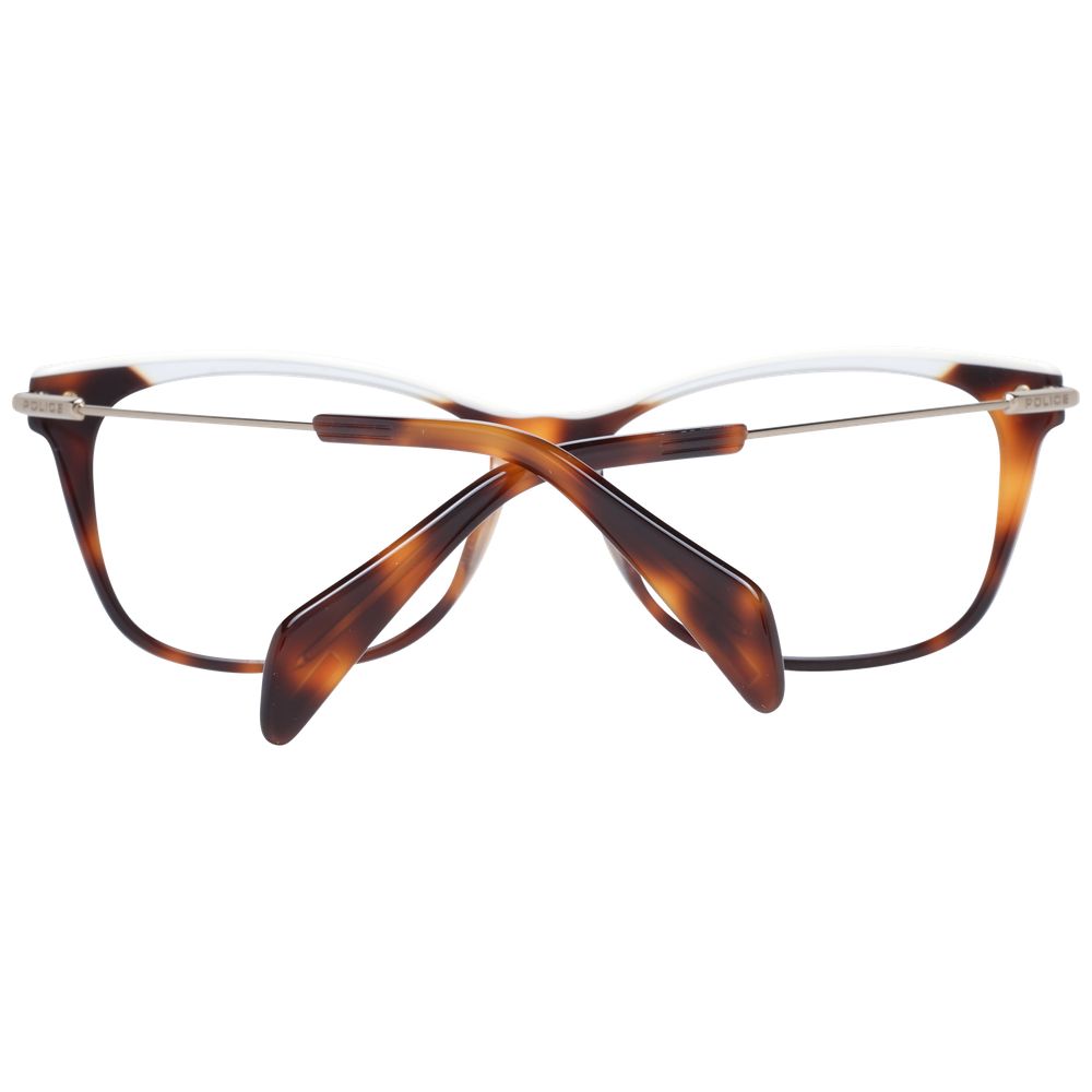 Police Brown Metal & Plastic Glasses (Frames)