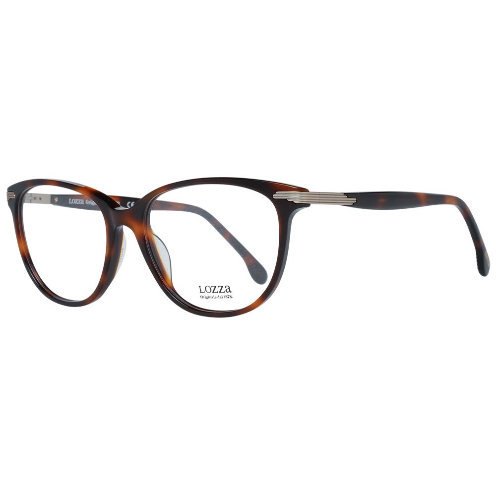 Lozza Brown Plastic Glasses (Frames)