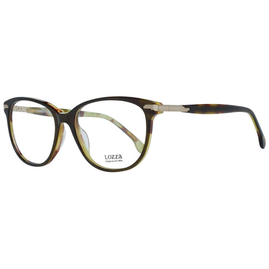 Lozza Brown Plastic Glasses (Frames) Lozza