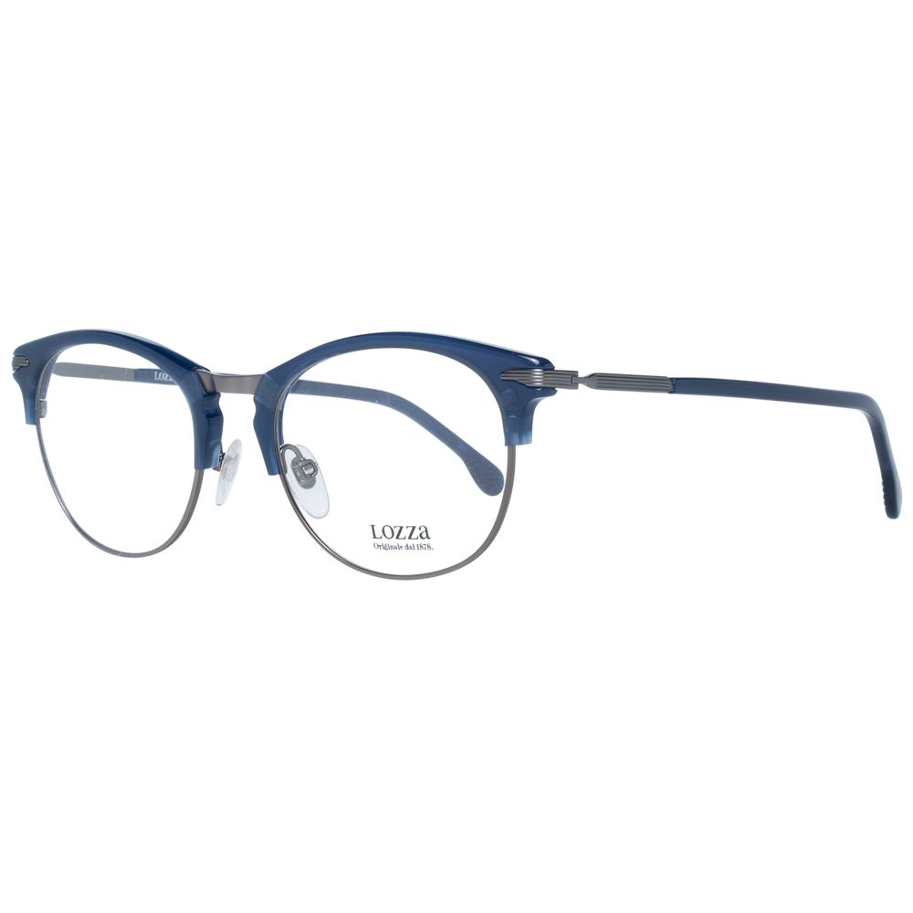 Lozza Blue Metal & Plastic Glasses (Frames)