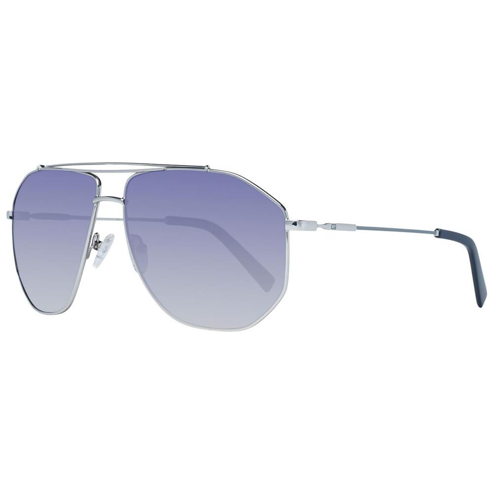 Guess Silver Men Sunglasses Guess Dark Gray